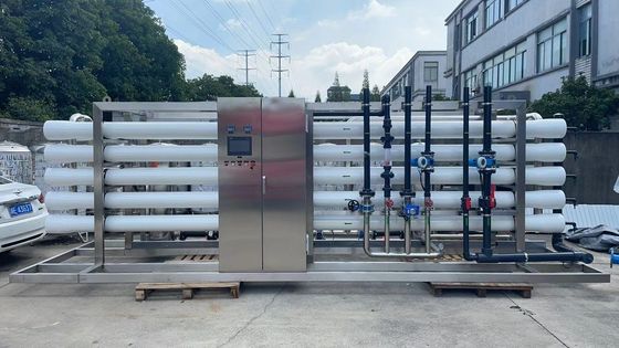 سیستم PP RO دمای آب 40-100 درجه فارنهایت برای فیلتر کردن آب