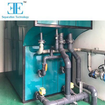 کنترل اتوماتیک 480VAC سیستم الکتروکوئولیشن صنعتی 0.5m3/h برای تصفیه فاضلاب