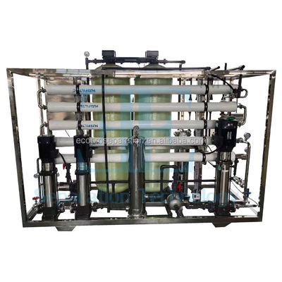 سیستم تصفیه آب از طریق آسموز معکوس واحد های صنعتی 1-200m3/h