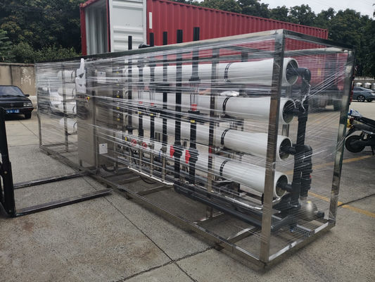 سیستم تصفیه آب از طریق آسموز معکوس واحد های صنعتی 1-200m3/h