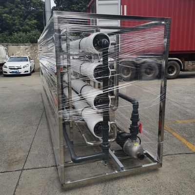 RO سیستم آب معکوس آسموز صنعتی 300 کیلوگرم برای کارخانه تولید