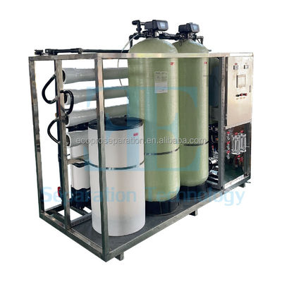 سیستم RO صنعتی با فشار بالا 1-200m3/h تصفیه آب از طریق آسموز معکوس