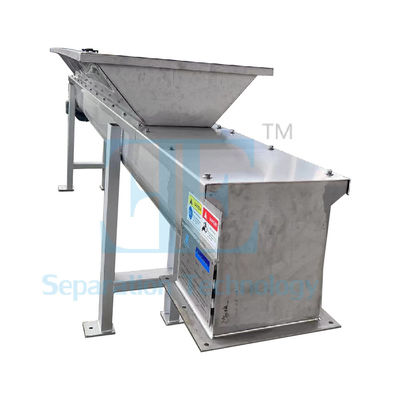 0.8m3/H-12m3/H پریس پیچ آب زدایی 0.4kW پریس آب زدایی شیفت لجن