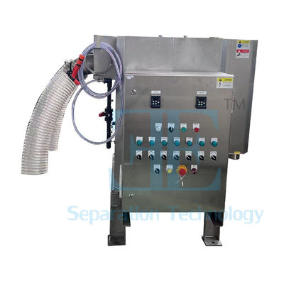 0.8m3/H-12m3/H پریس پیچ آب زدایی 0.4kW پریس آب زدایی شیفت لجن