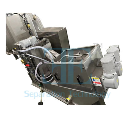 دستگاه فشار پیچ 12000L / H 40kg / H فشار پیچ چند صفحه ای