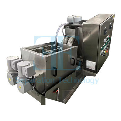 دستگاه فشار پیچ 12000L / H 40kg / H فشار پیچ چند صفحه ای
