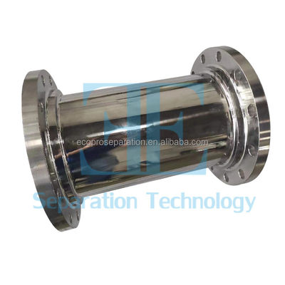 اندازه 6000mm مارپیچ استاتیک مخلوط کننده نوزل دستگاه پخش لوله با شیر نیروی هیدرولیک