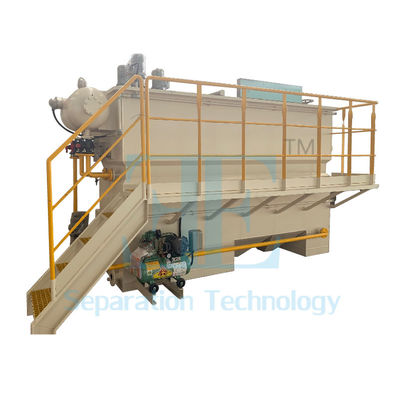 50L/Hour سیستم تصفیه آب DAF 5.5kw پمپ واحد شناور هوا حل شده