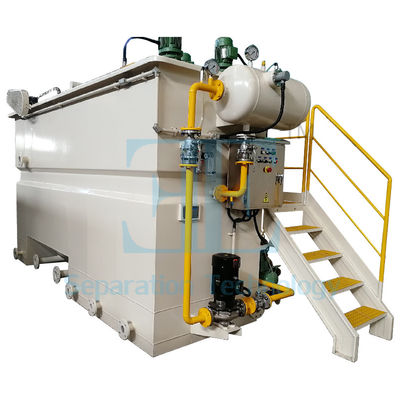 50L/Hour سیستم تصفیه آب DAF 5.5kw پمپ واحد شناور هوا حل شده