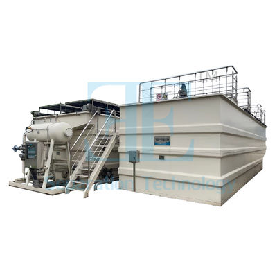 تصفیه فاضلاب چربی سیستم DAF پمپ 5.5kw DAF تصفیه فاضلاب