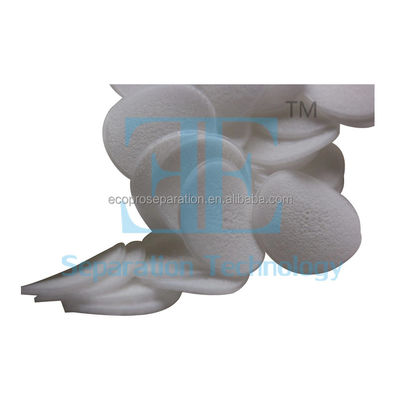 استفاده از بیوتشپ Mutag رایگان MBBR 30mm Dia MBBR فیلتر رسانه 500L / ساعت