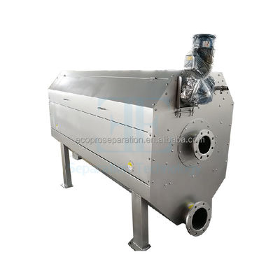 85L / H داخلی تغذیه پرده درام چرخش SUS304 0.75kw چرخش پرده درام