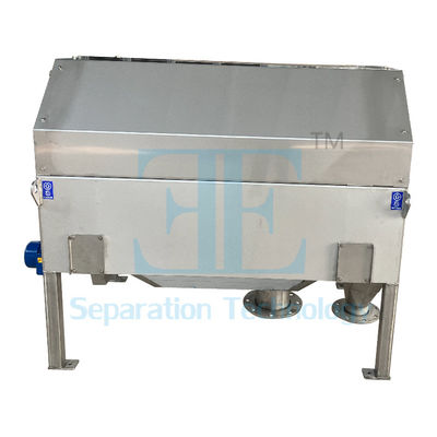 0.75kW داخل تغذیه درام چرخش صفحه نمایش برای تصفیه فاضلاب وزن 1000kg
