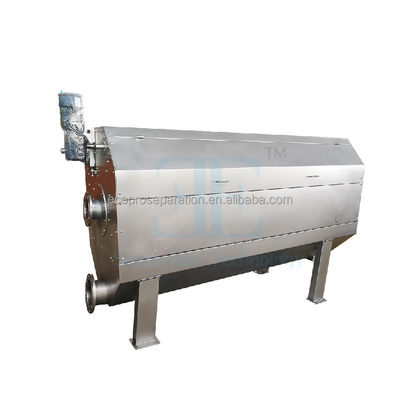 صفحه فیلتر DN150 فلانژ ورودی SUS304 صفحه فلتر باریک درام چرخشی