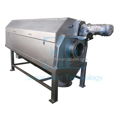 صفحه فیلتر DN150 فلانژ ورودی SUS304 صفحه فلتر باریک درام چرخشی