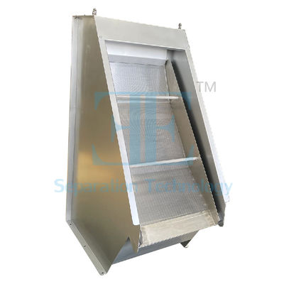 0.2mm Mesh Size Static Screener SUS304 اسکرین ایستاتیک آب های فاضلاب