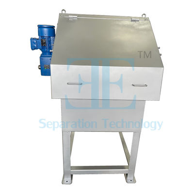 0.75kw SUS304 ماشین غربالگری طبل چرخشی DN350 فلتر صفحه نمایش طبل چرخشی