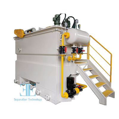 کارایی بالا فلوتاسیون هوا حل شده DAF 5m3/H کنترل اتوماتیک الکتریکی
