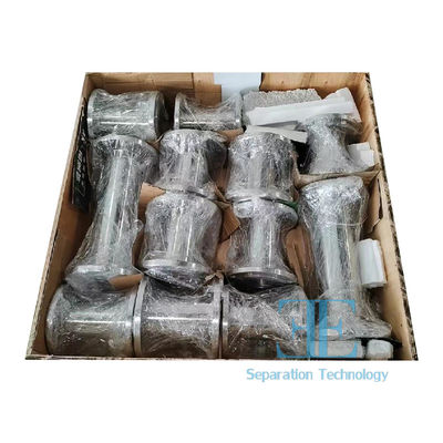 حداکثر اندازه مخلوط کننده های مارپیچی لوله مخلوط کننده ای استاتیک برای مخلوط کردن آب فاضلاب