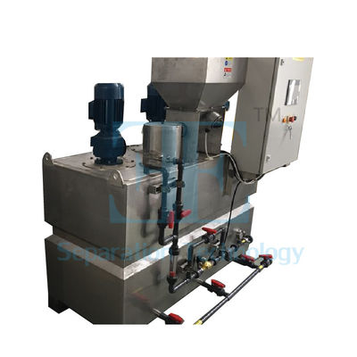 تجهیزات پیشرفته آماده سازی پلیمر با خروجی 2000L / H و کنترل صفحه لمسی