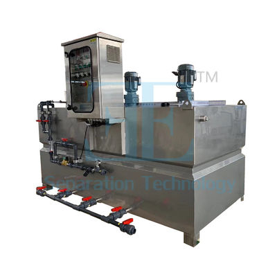 صفحه لمسی 2000L / H سیستم دوز پلیمری با کنترل PLC