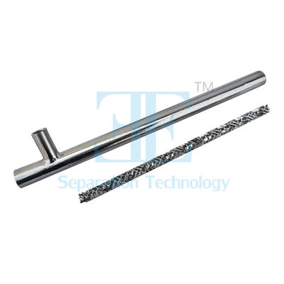 مخلوط دقیق با 6 عنصر مخلوط کننده استاتیک 7.5mm قطر بیرونی و اتصال رشته ای