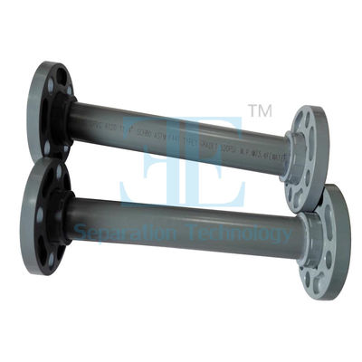 6mm-6m قطر محدوده مخلوط کننده استاتیک راه حل کامل برای فرآیند مخلوط 6 عنصر