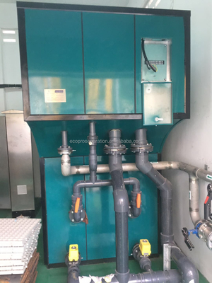 SUS 304 سیستم الکتروکوئولیشن صنعتی 40m3/h تصفیه فاضلاب