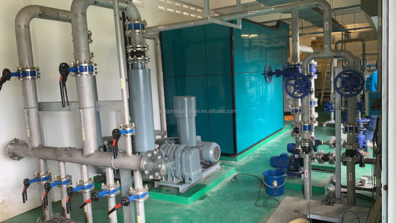 3KW سیستم الکتروکوئولیشن برای تصفیه فاضلاب 0.5m3/h