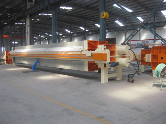 فشار فیلتر هیدرولیک دستی 6m2 برای آب زدایی لجن 220V-415V