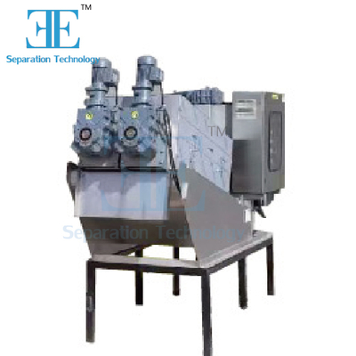 دستگاه آب زدایی خلاء با پیچ فشار 9.6-120m3/h ظرفیت