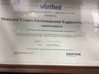 چین Shanghai Ecopro Environmental Engineering Co., Ltd. گواهینامه ها